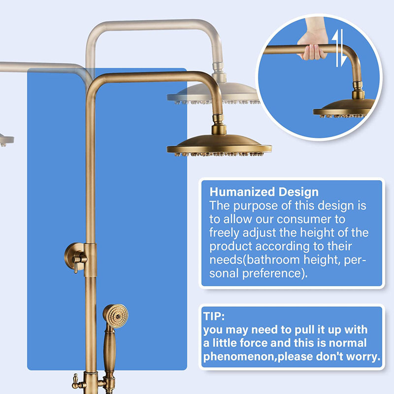AlenArtWater Shower Faucet & Reviews Wayfair